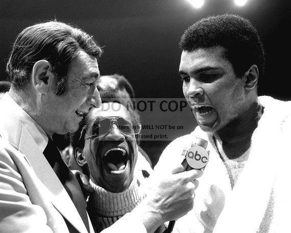 Howard Cosell Interviews Muhammad Ali in 1973 as Sammy Davis | Etsy