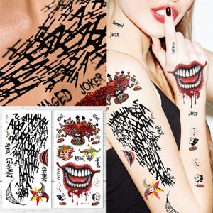 Tatouages Harley Quinn. Les plus amusants