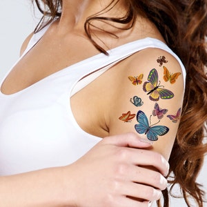 Supperb® Temporary Tattoos - Lots of Butterflies Ii