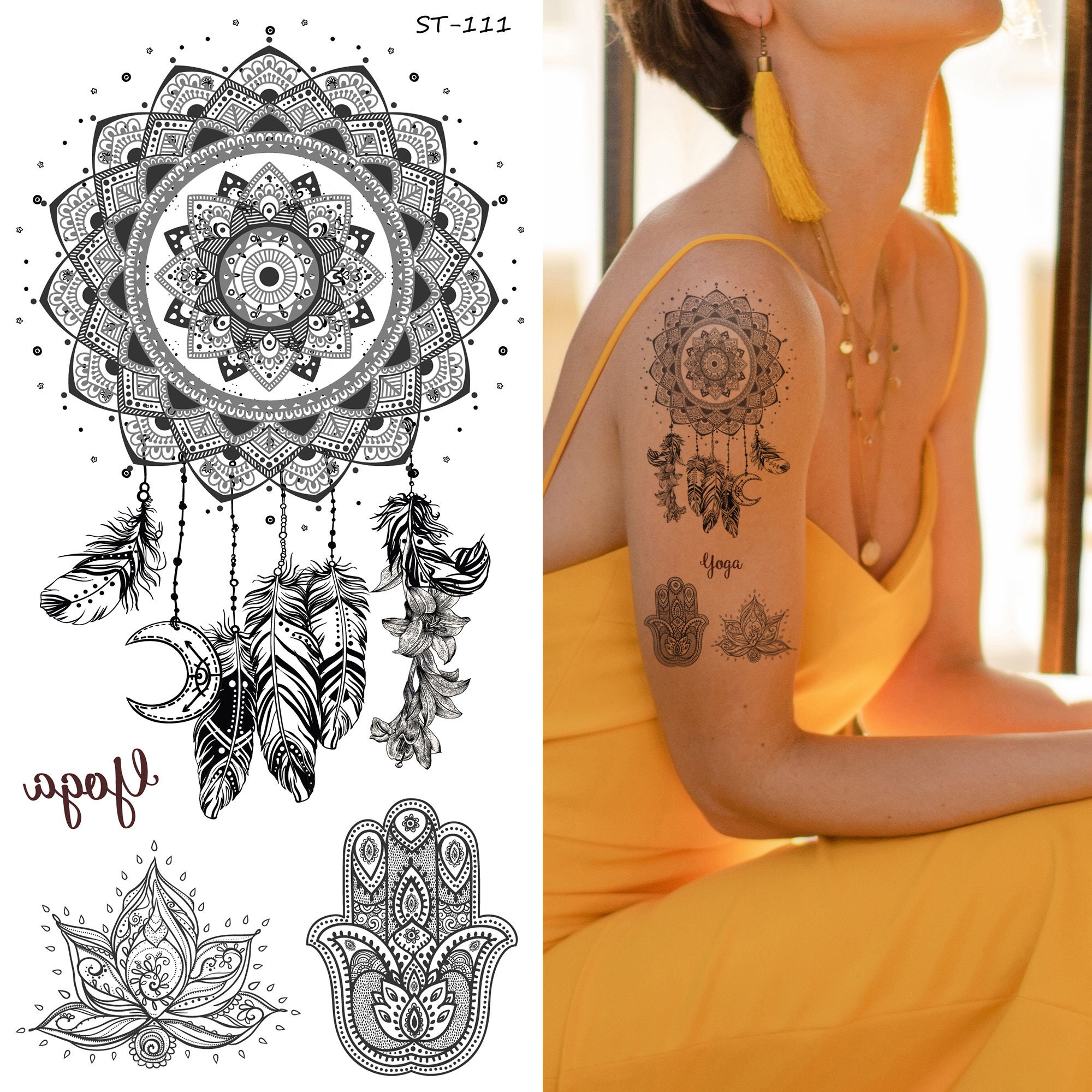63 Amazing Dream Catcher Tattoo Ideas  StayGlam  Skin color tattoos  Tattoos for women Tattoo designs for women