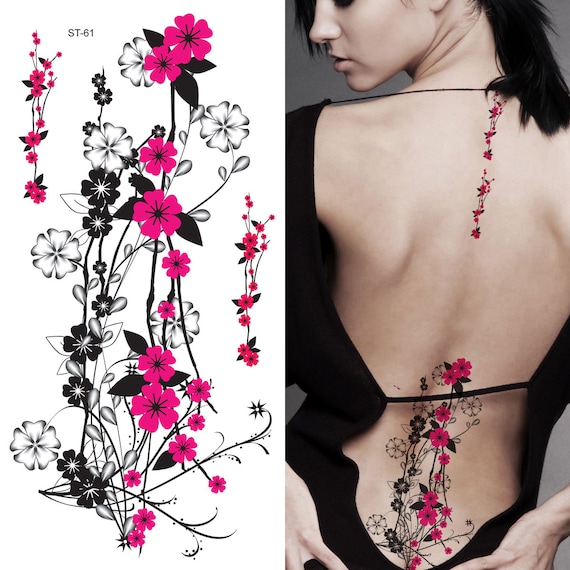 Plum Blossom And Ginkgo Leaf Tattoo - TattooLopediaTattooLopedia