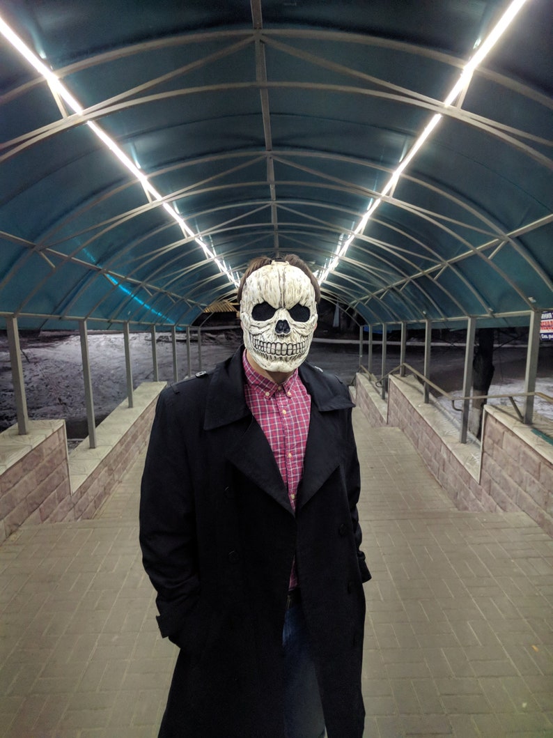 Inspired Skull mask from GTA 5 online Halloween Etsy