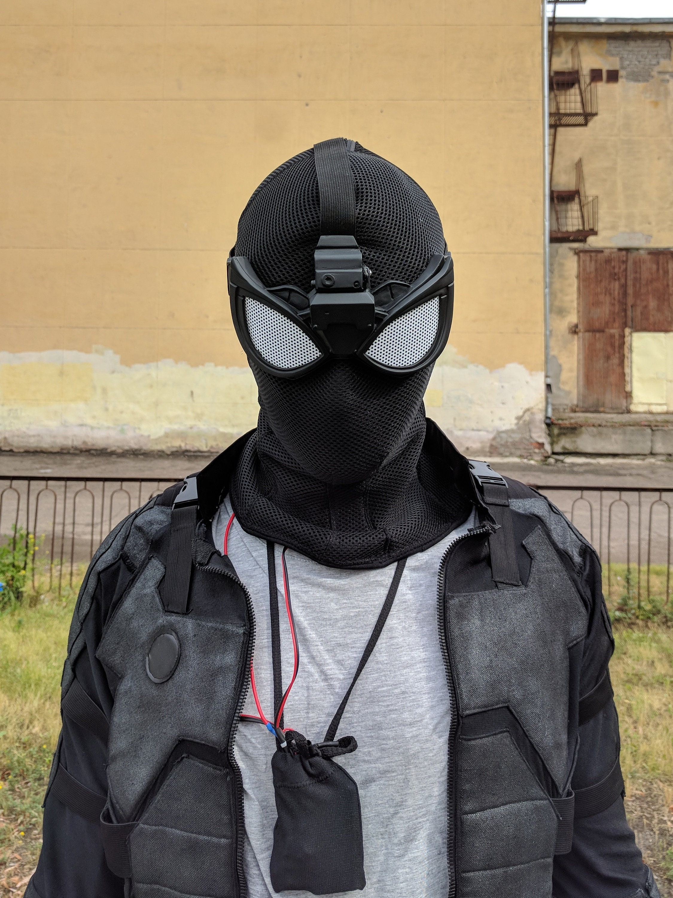 MECHANICAL Spider-man NIGHT MONKEY Mask | Etsy UK