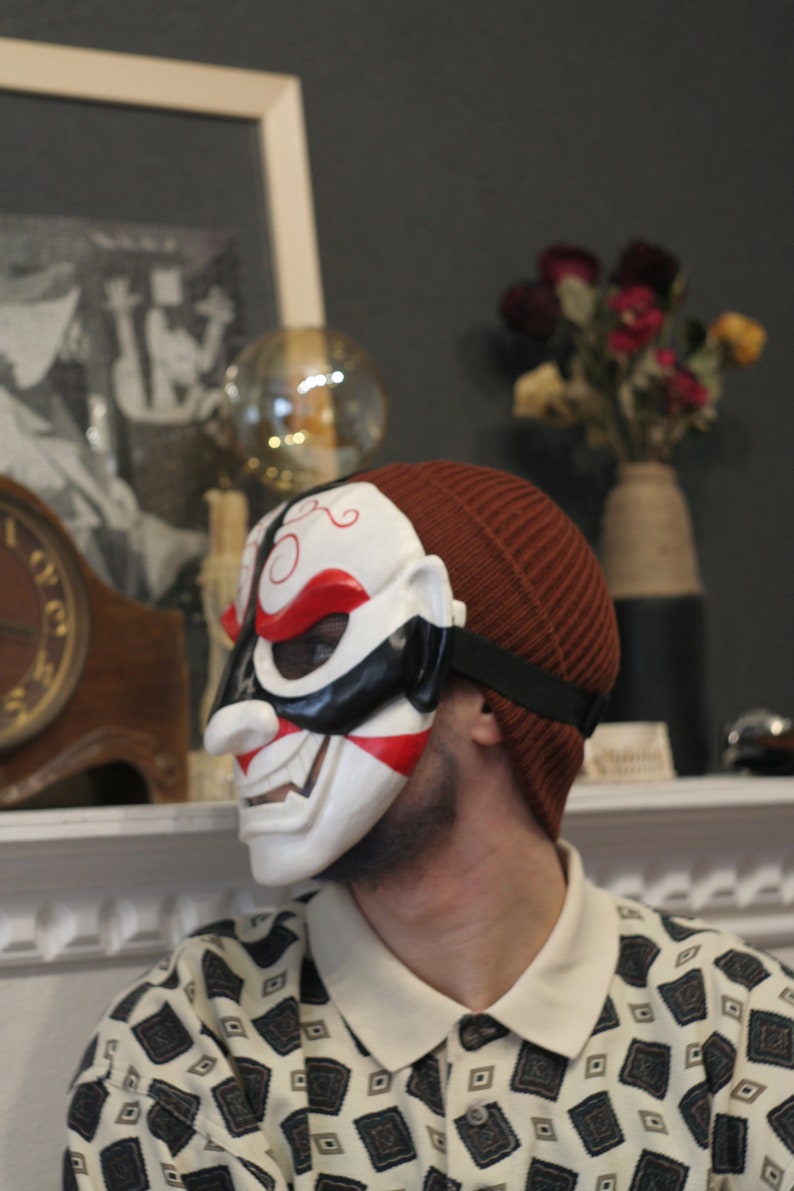 Oni mask from GTA 5 online Halloween Etsy