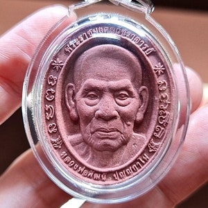 Thai amulet Phra Pong Duang Sethtee 100 Years Lp Phat Hat Huayduan Lucky Charms Bring Wealth Prosperity with Waterproof Case