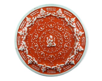 Thai amulet Phra Jatukam Ramathep Suvannaphoom 50, 6.6 cm diameter Bring Wealth Lucky Fortune Good Business