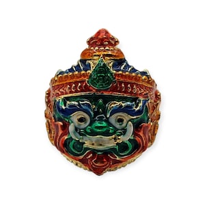 Thai amulet ring Tanasuarn Taowesuwan Lp Phat Wat Huayduan size 59 - 60 Protection Wealth Protection Good Fortune