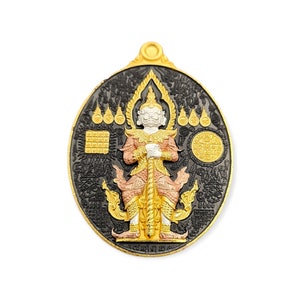 Thai amulet rian taowesuwan mahayant 10,000 millions Sethtee Ruay Tante edition Lp Phat Wat Huayduan Wealth Protection Lucky Charm