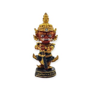 Thai amulet Roplor Mini statue Taowesuwan Pathomsap Ruayphanlarn edition Lp Phat Attracted Wealth Lucky Fortune Protection Charm Pendant