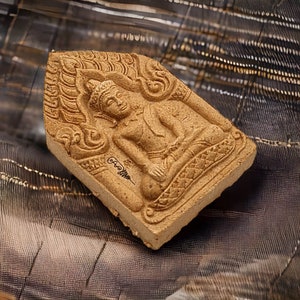 Thai amulet Phra Khun Pean Lp Moon Wat Bannjarn RorSor 232 Lucky Charm Pendant Holy Blessed Genuine Waterproof case
