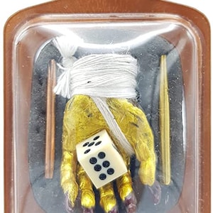 Starkes, effektives authentisches thailändisches Amulett MEA Kote Heng Lucky Holy Hand Gambling Luck Success in Life Anhänger