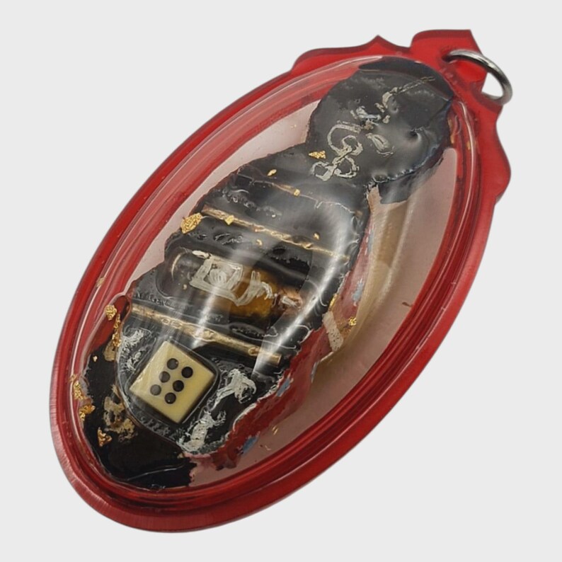 Thai amulets Kumaree MeeSap blessed by Phra Aj Aumnaj Mahaveero Grant wishes Lucky Charm Strong Effective image 4