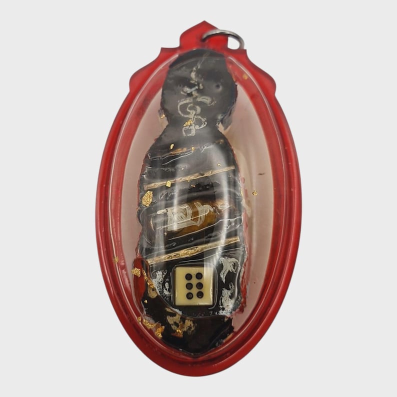 Thai amulets Kumaree MeeSap blessed by Phra Aj Aumnaj Mahaveero Grant wishes Lucky Charm Strong Effective image 3