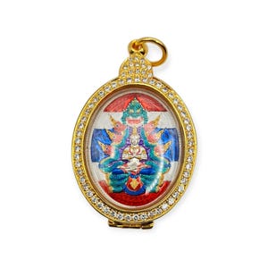 Thai amulet Phra Nakprok King Naga Krathin'67 Wat Rongkumluang Grant Wishes Protection Charm Buddha Pendant Holy blessed authentic