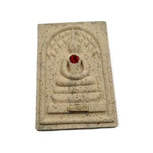 Thai amulet Phra Somdej Lp Koon back With Lord Ganesh Lucky Buddha Charm Pendant Wealth Talisman Genuine Authentic Thai