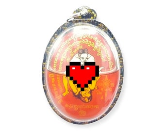 Thai Amulet Authentic Inn Ku Love Locket Mahasaneah Strong Love