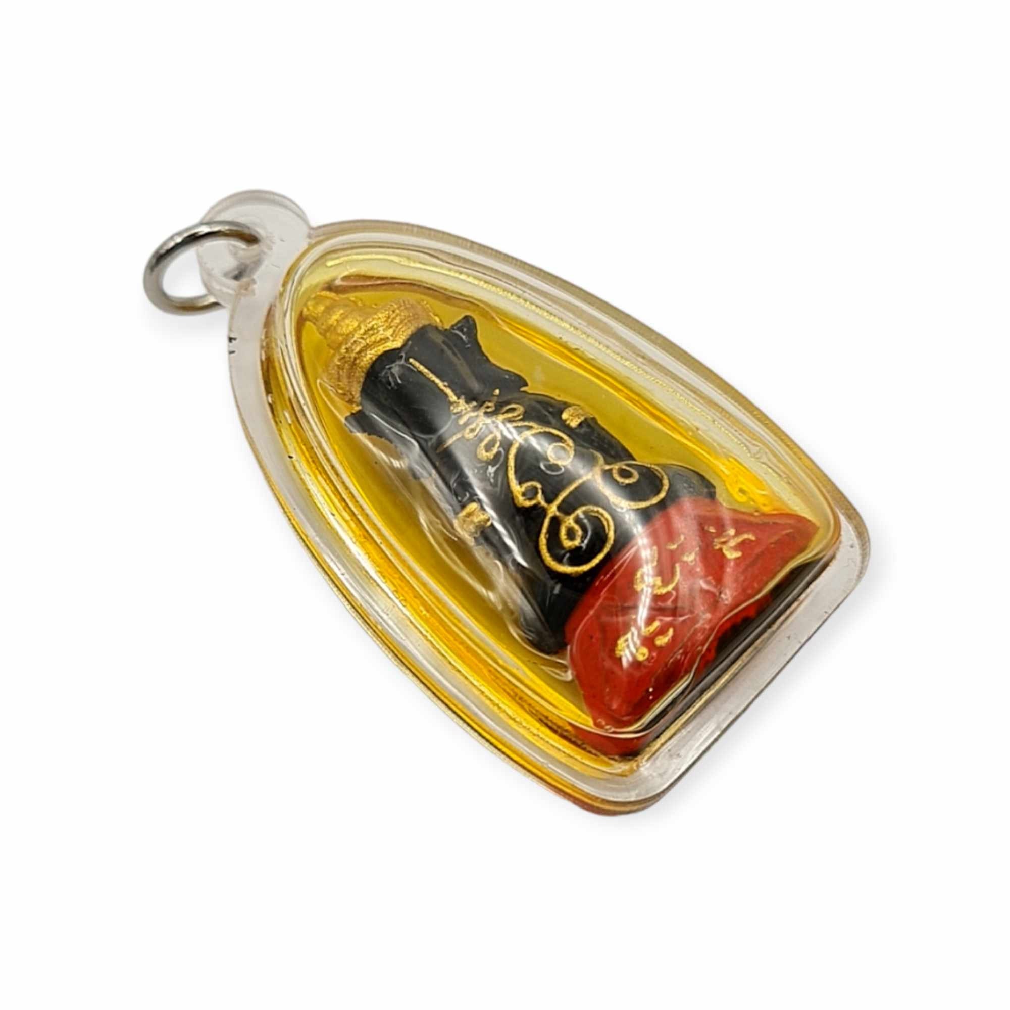 Thai Amulet Phra Ngang Red Eyes Kruba Thammamunee Lucky Love Charm