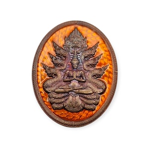 Thai amulet Phra Nakprok King Naga Krathin'67 Wat Rongkumluang Grant Wishes Protection Charm Buddha Pendant Holy blessed authentic