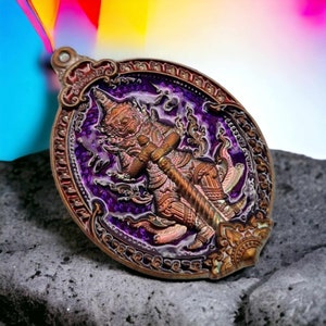 Thai amulet Taowesuwan Nurduang Lp Chote Wat Putthaisawan Protection Bring Luck Wealth Genuine Authentic blessed amulet