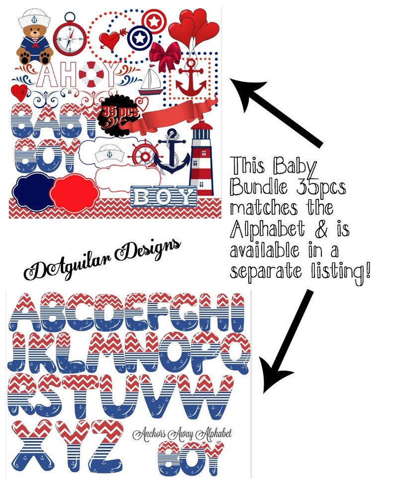 Anchors Away Baby Boy Bundle 35pcs Red White Blue Sailor Teddy Etsy