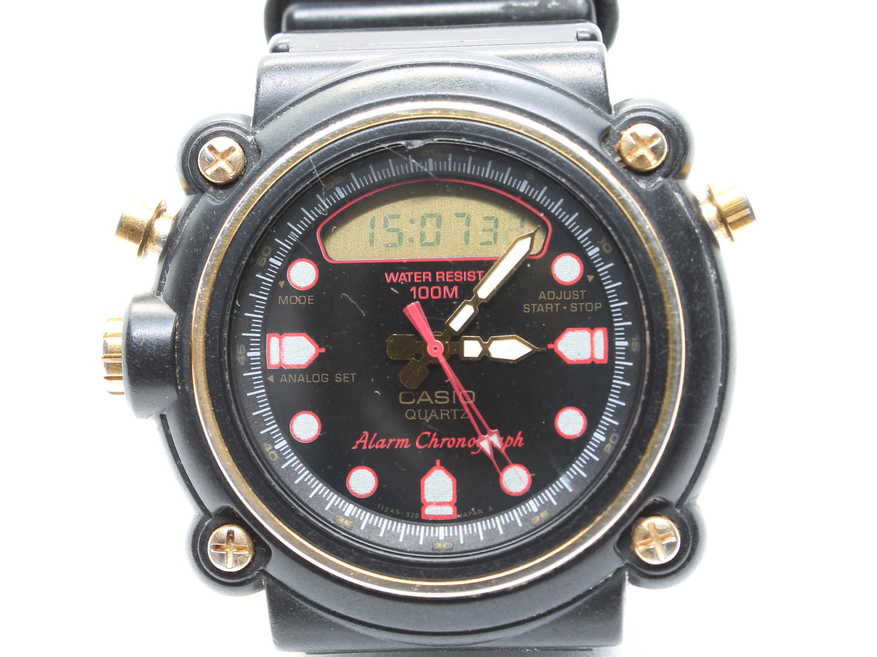 casio water resist 100m
