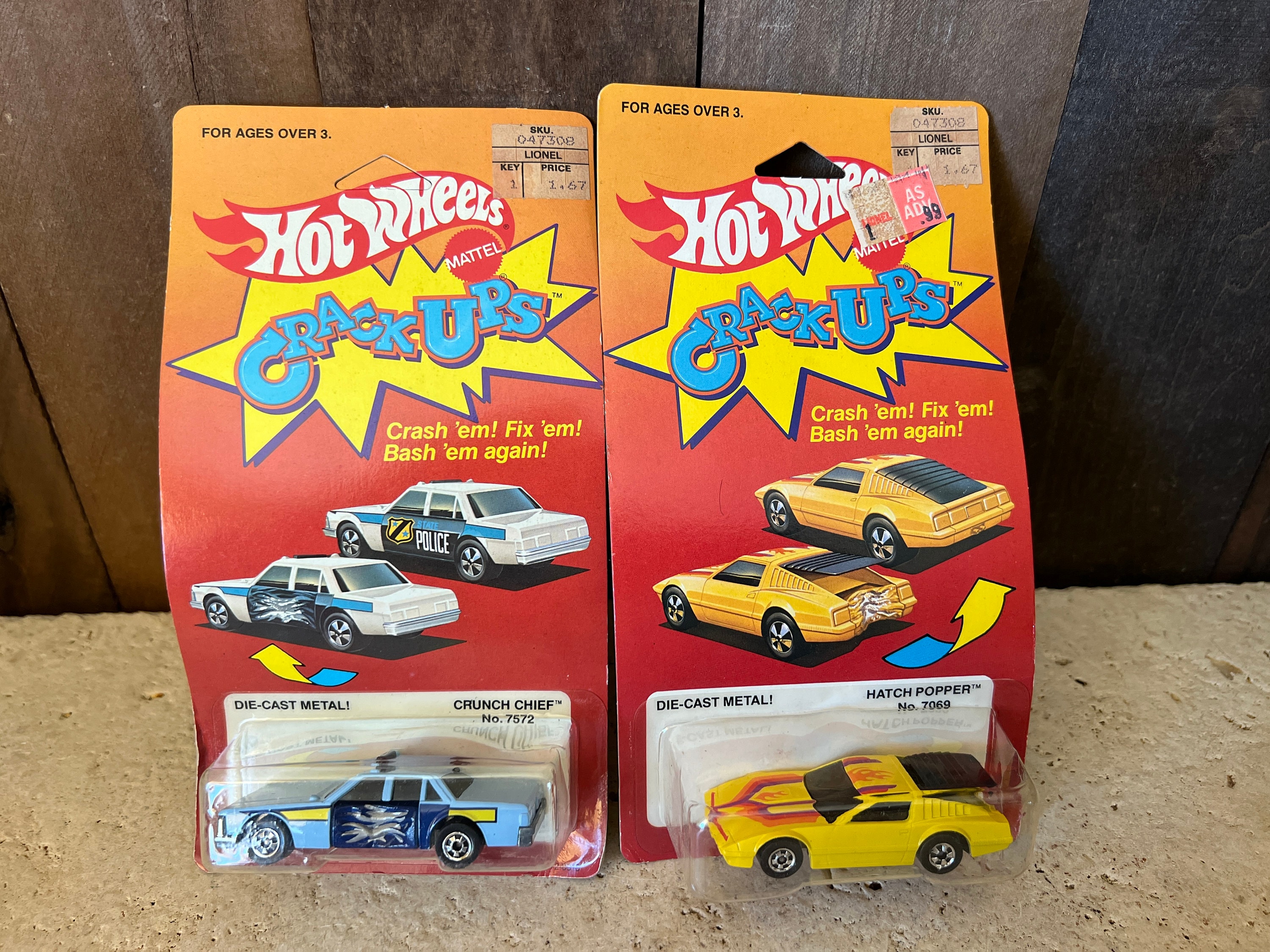 Hot Wheels Crack-Ups 1980s Mattel Vintage Toy Review 