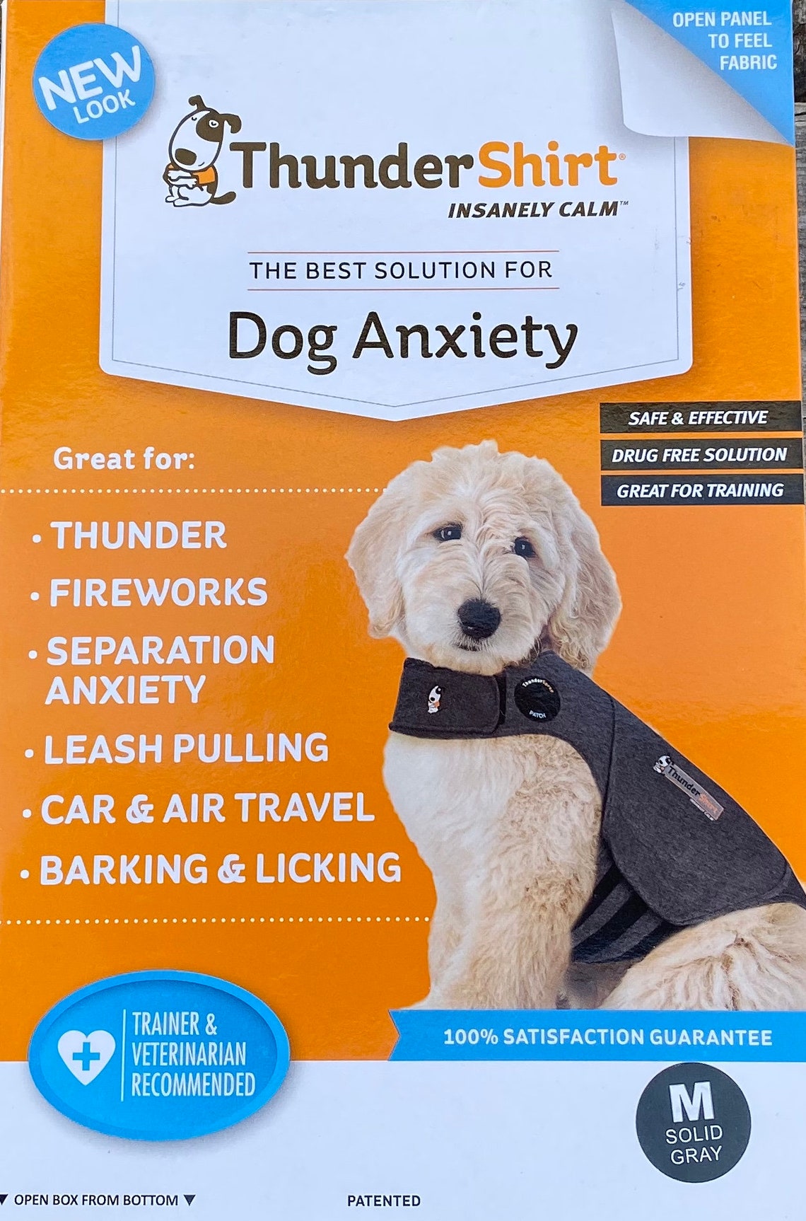 Thundershirt Dog Calming Wrap for Dog Anxiety Etsy Canada