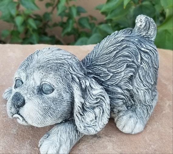Set of 2 Playful Puppies Statue