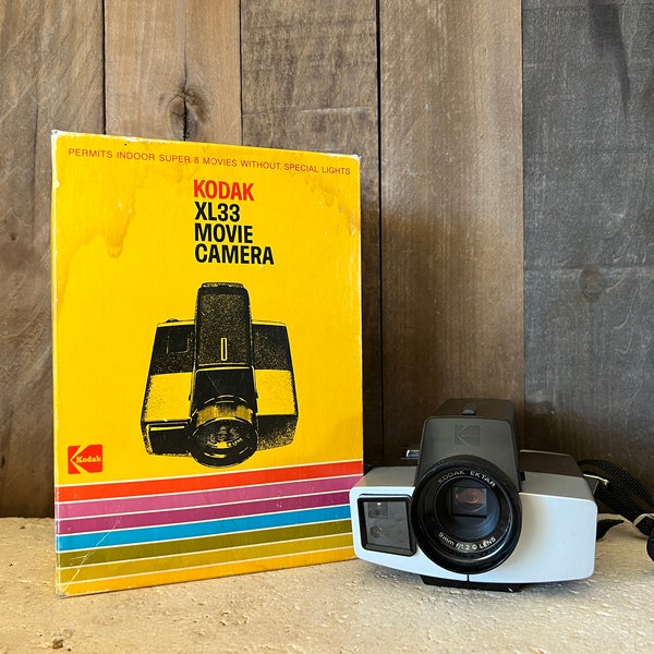 Vintage Kodak XL33 Movie Camera
