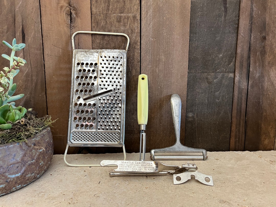 Vintage Utensil Set Foley All in One Cheese Grater Shredder Etsy