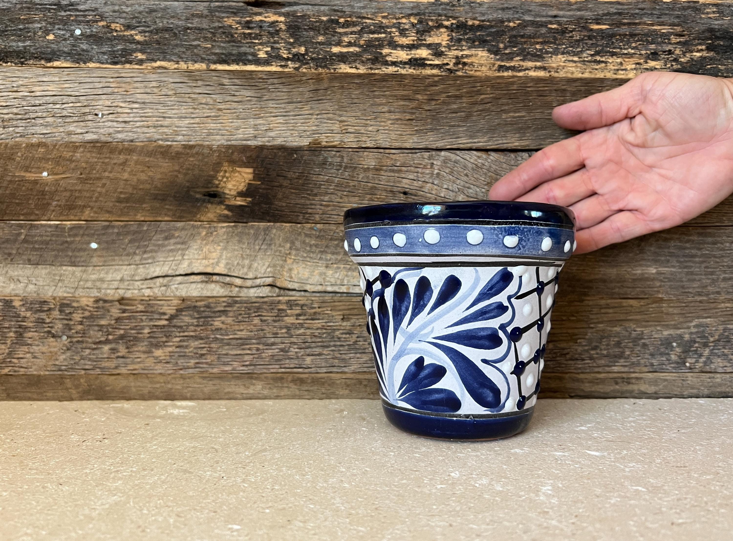 Evergreen Garden Talavera Mexican Pottery Ceramic 10 in