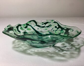 Teal Decorative Bowl Etsy
