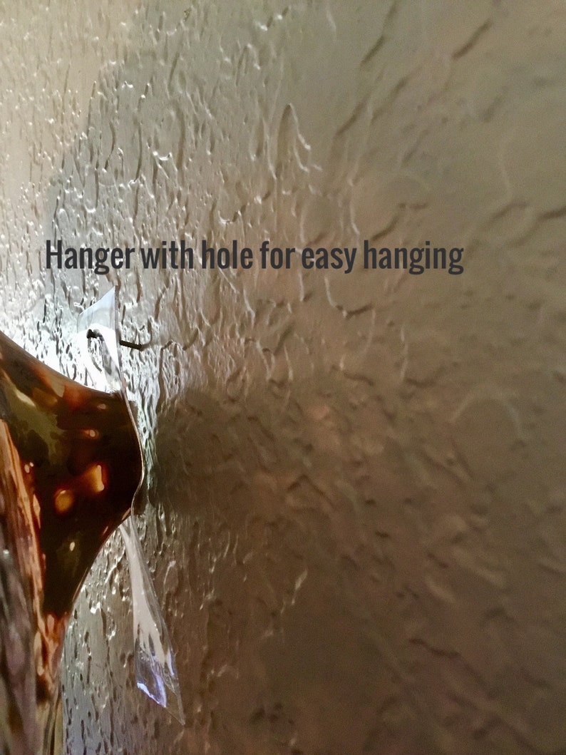 Dark Blue/ Eggplant Purple flowers wall art durable recycled image 9