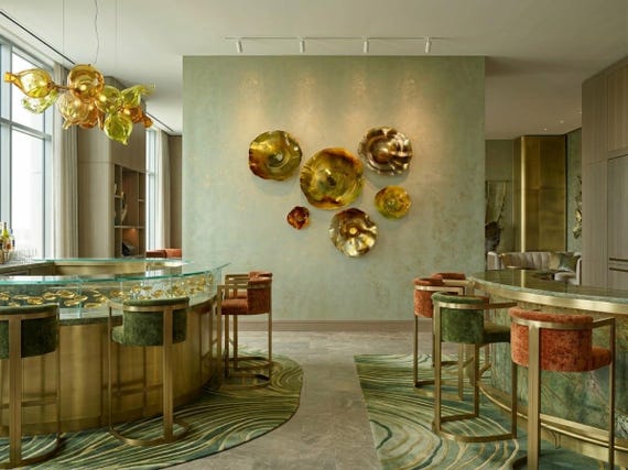 Golden Amber, bronze, burnt umber, ochre & silver Wallflower Decor – Glass-Look in Neutral Earth Tones, Handmade with up cycled polymer