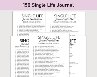 150 Single Life Journal, Selbstfindung zum Ausdrucken, Umarmung als Single, Singledasein, unabhängige Frauen, Sololeben, ermächtigt, Liebe