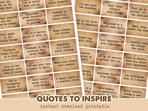 Inspirational Quotes Printable, Digital Download, Words, Positive, Motivate, Quotes to Inspire, Motivational Words, Instant Download