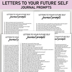 150 cartas para tu futuro yo: ideas para diario, imprimibles, minimalistas, reflexiones, cartas de amor, cartas para mí, crecimiento
