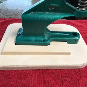 Wooden Base for DK93 table press