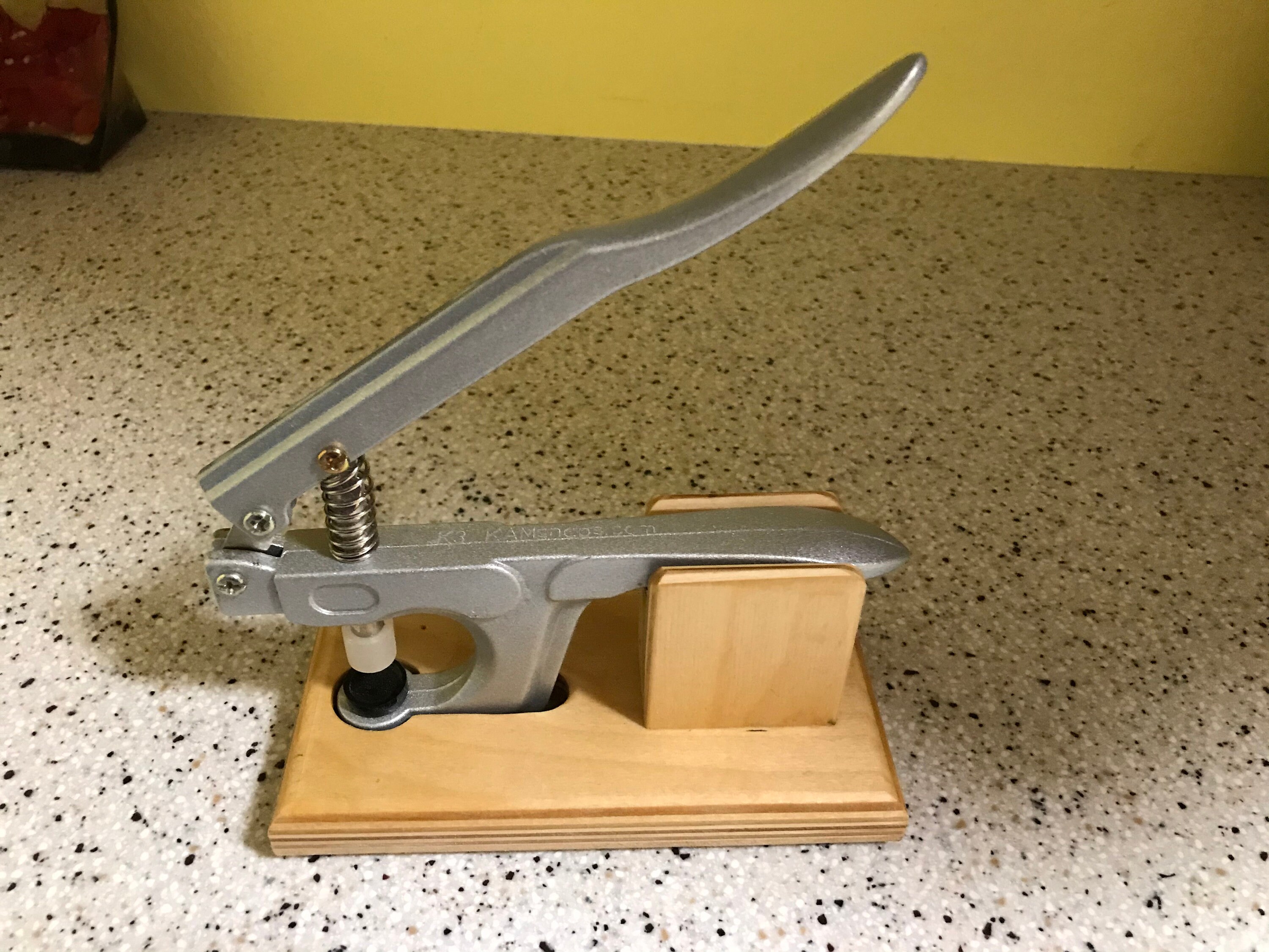 Snap Pliers Wooden Base for KAM new K3 Pliers with Stamped Etsy