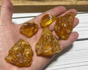 Beautiful Chunks 800+carat Lot Natural Amber Raw Gem Rough 