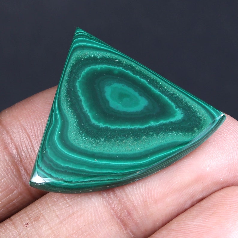 42 Carat 100 /% Natural Malachite Cabochon Fancy Shape Loose GEMSTONES Approx 30 x 35 x 4 MM New Arrival Wholesale price