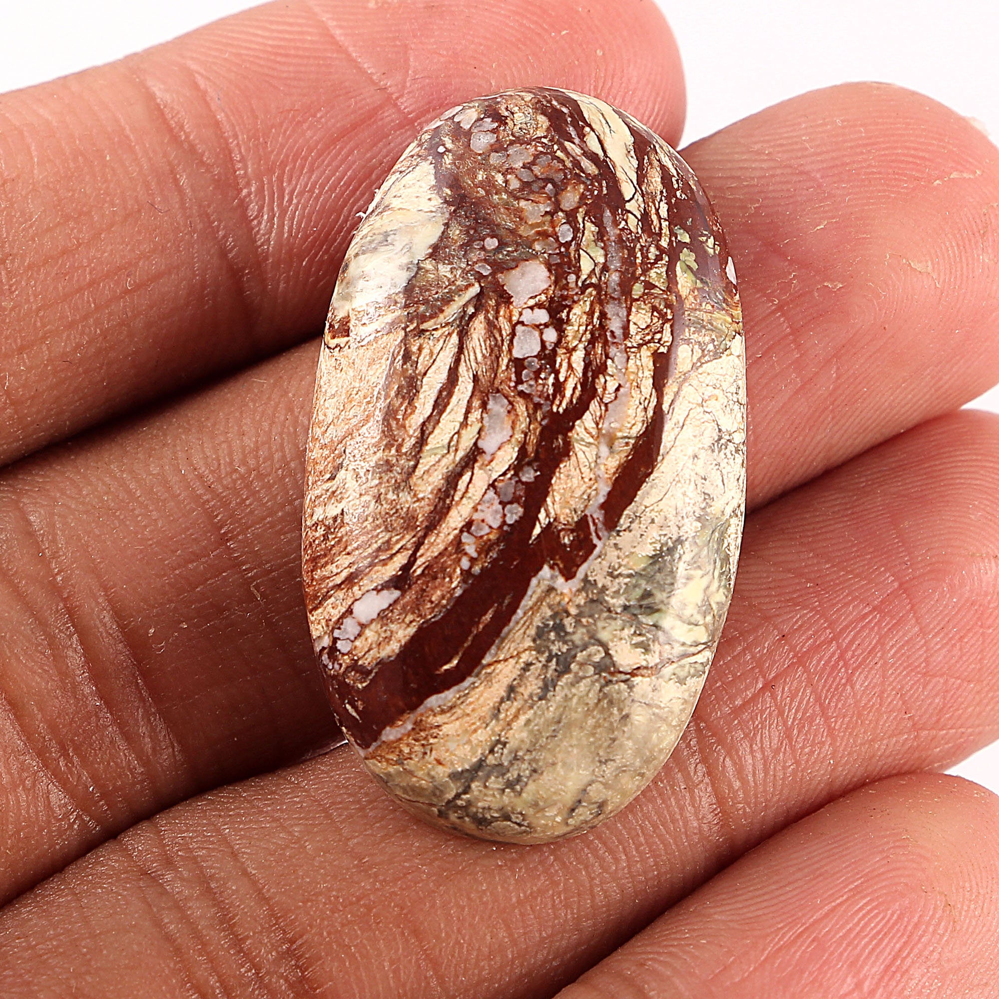 Picture Jasper cabochons Smooth Polished Picture Jasper Etsy