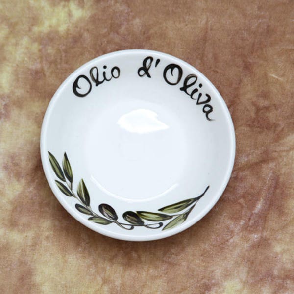 4" dipping dish w/ Olio d'Oliva