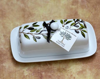 TRADITIONAL BUTTER DISH