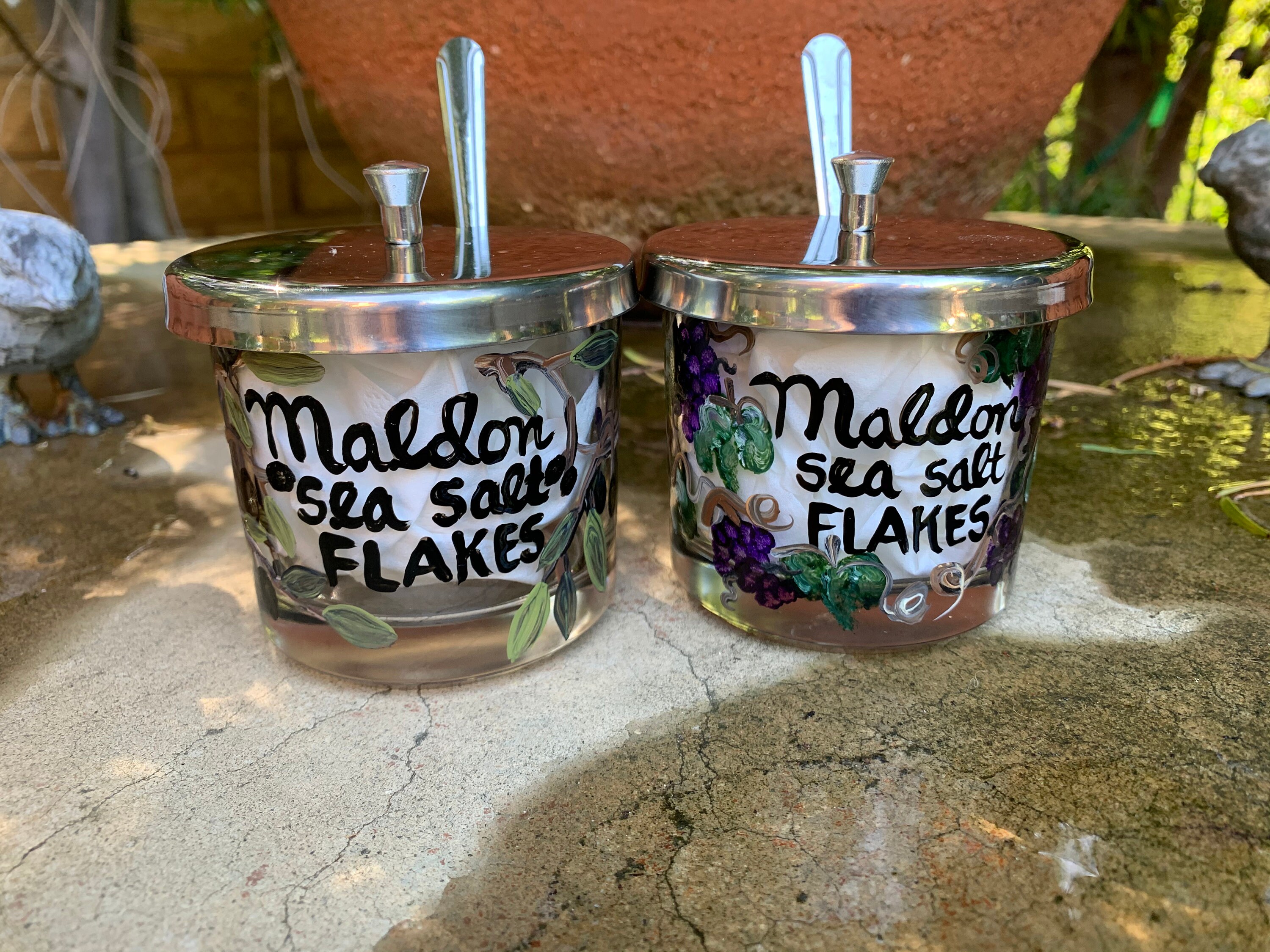 Maldon Salt Container Etsy