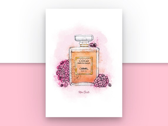 coco chanel floral