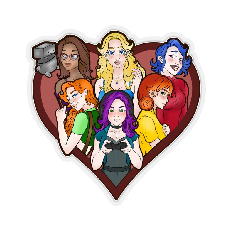 Stardew Valley Blushing Bachelorettes Sticker - Etsy