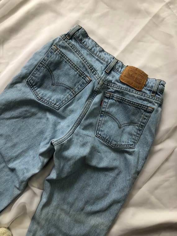 Vintage Levi’s distressed jeans 512 - image 3