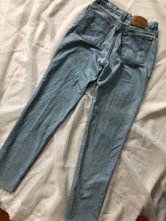 Vintage Levi’s distressed jeans 512 - image 4