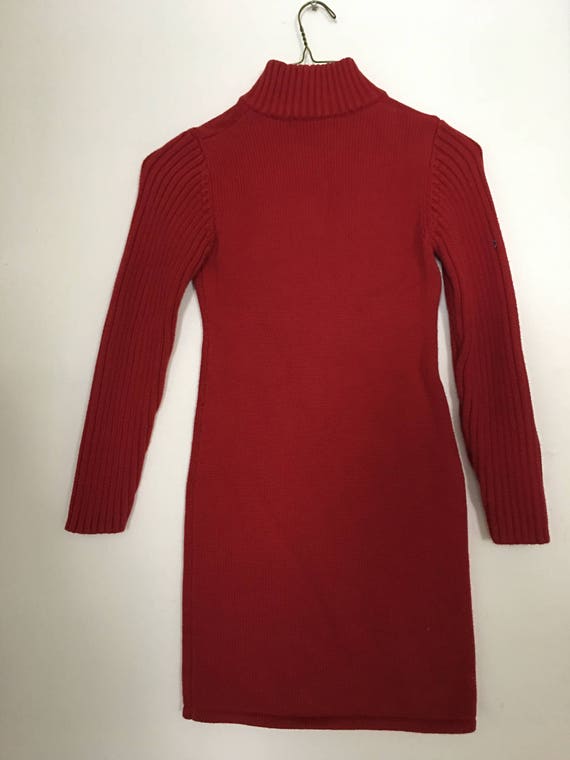90s Ralph Lauren Sweater Dress Vintage Ralph Laur… - image 2